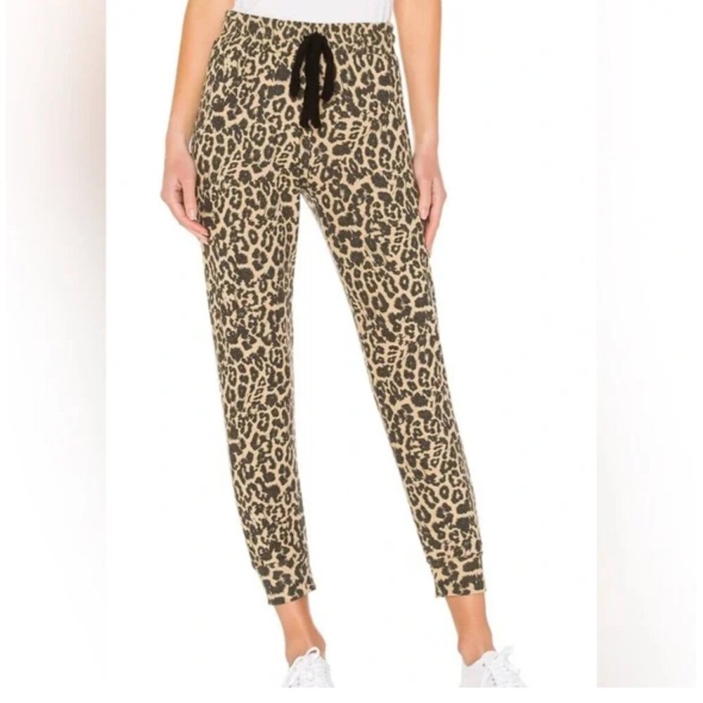 LNA Brushed Leopard Pant SZ XSmall